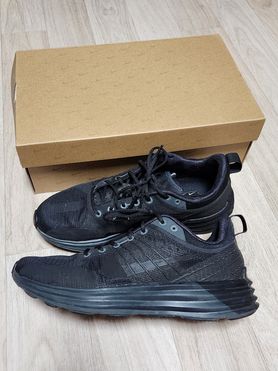 나이키 루나롬 올블랙 260 상품이미지2