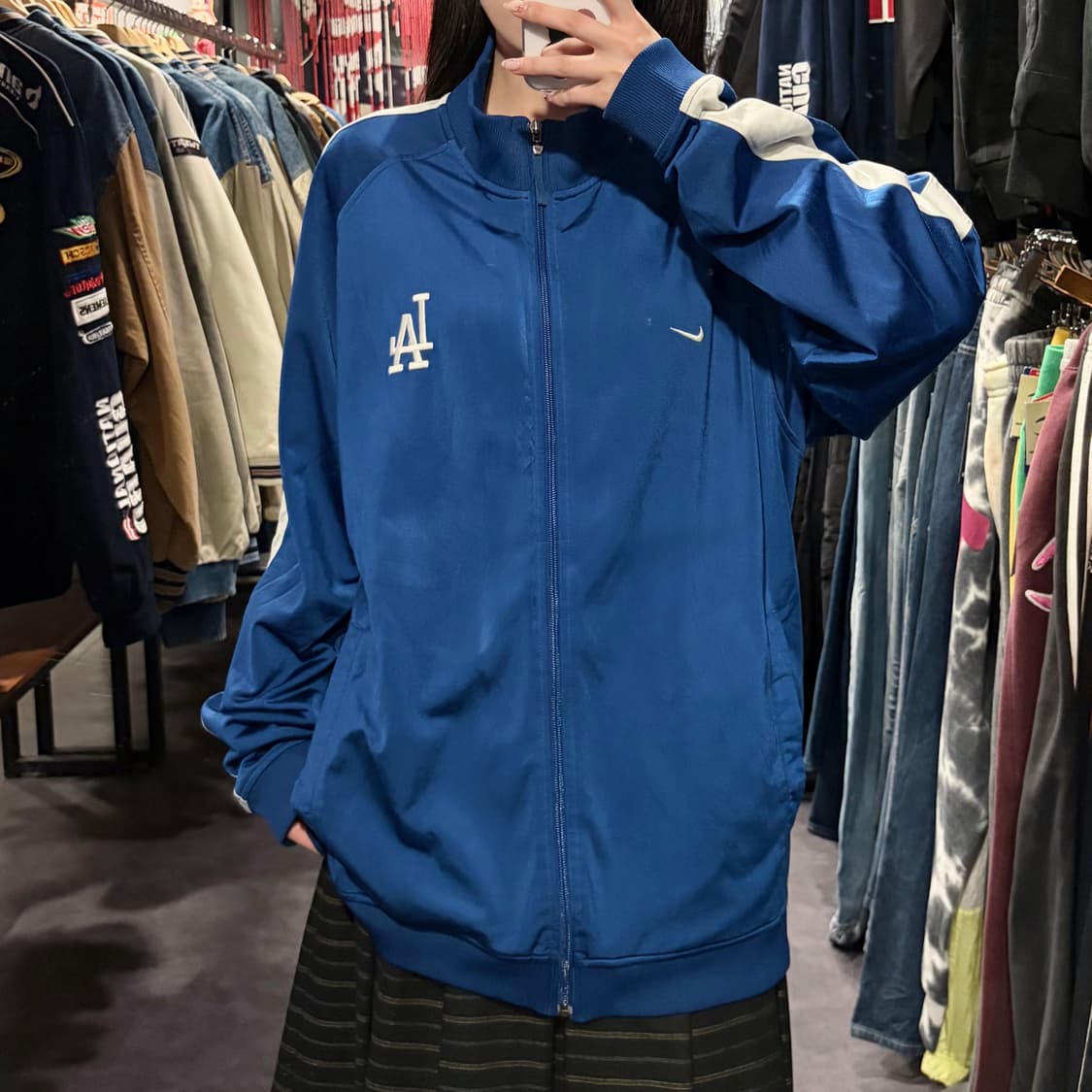 [IM] Nike 나이키 LA 다저스 트랙 자켓 블루 상품이미지1