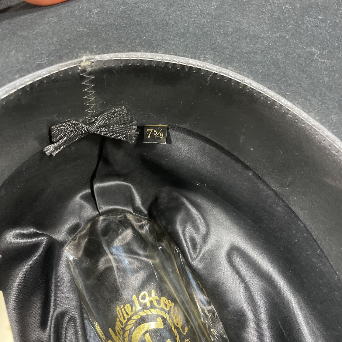 찰리원홀스 X405 로우 캐틀맨 카우보이 모자 7 5/8 사이즈 상품이미지5