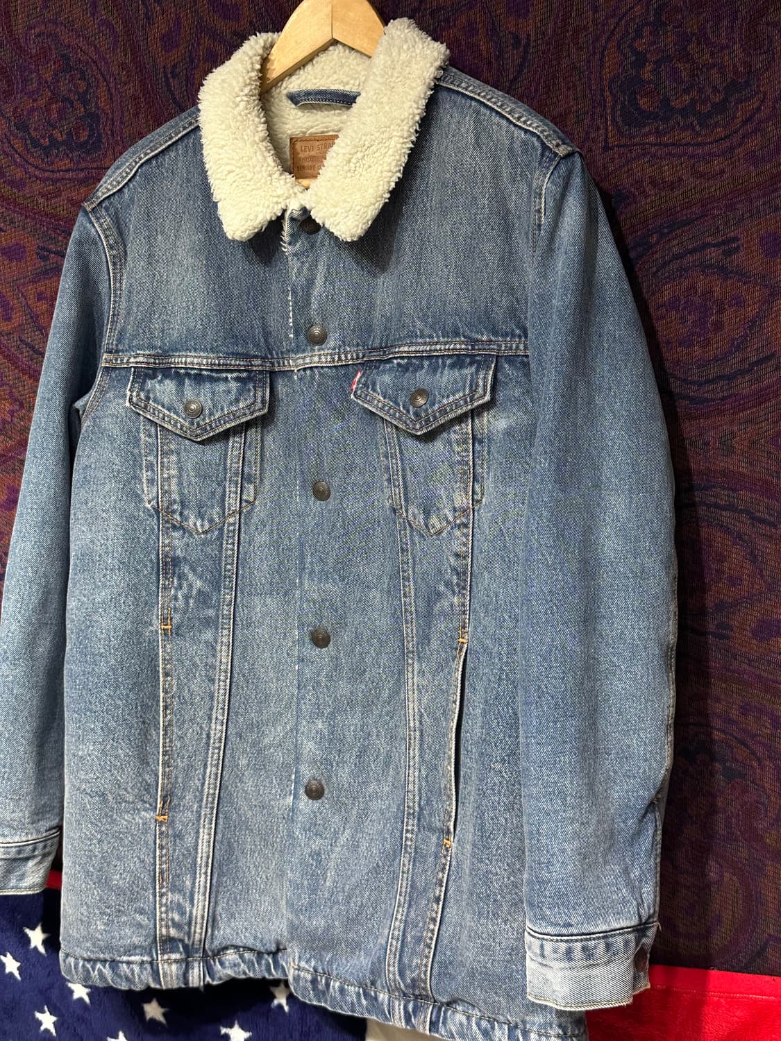 리바이스 프리미엄 빅E 데님 양털 자켓 상품이미지4