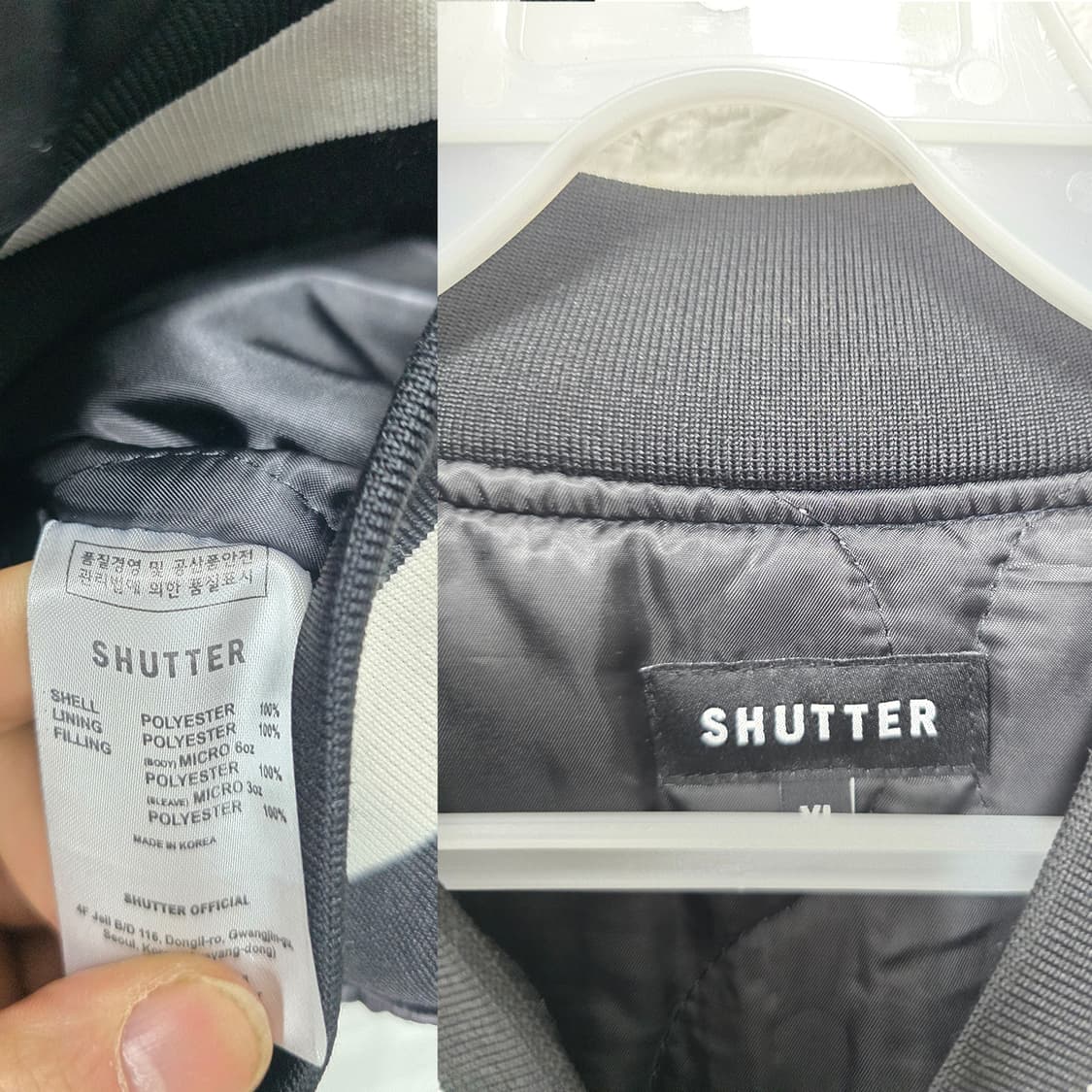 택포// 슈터 독수리 자수 스카쟌 점퍼 XL ejc 상품이미지2