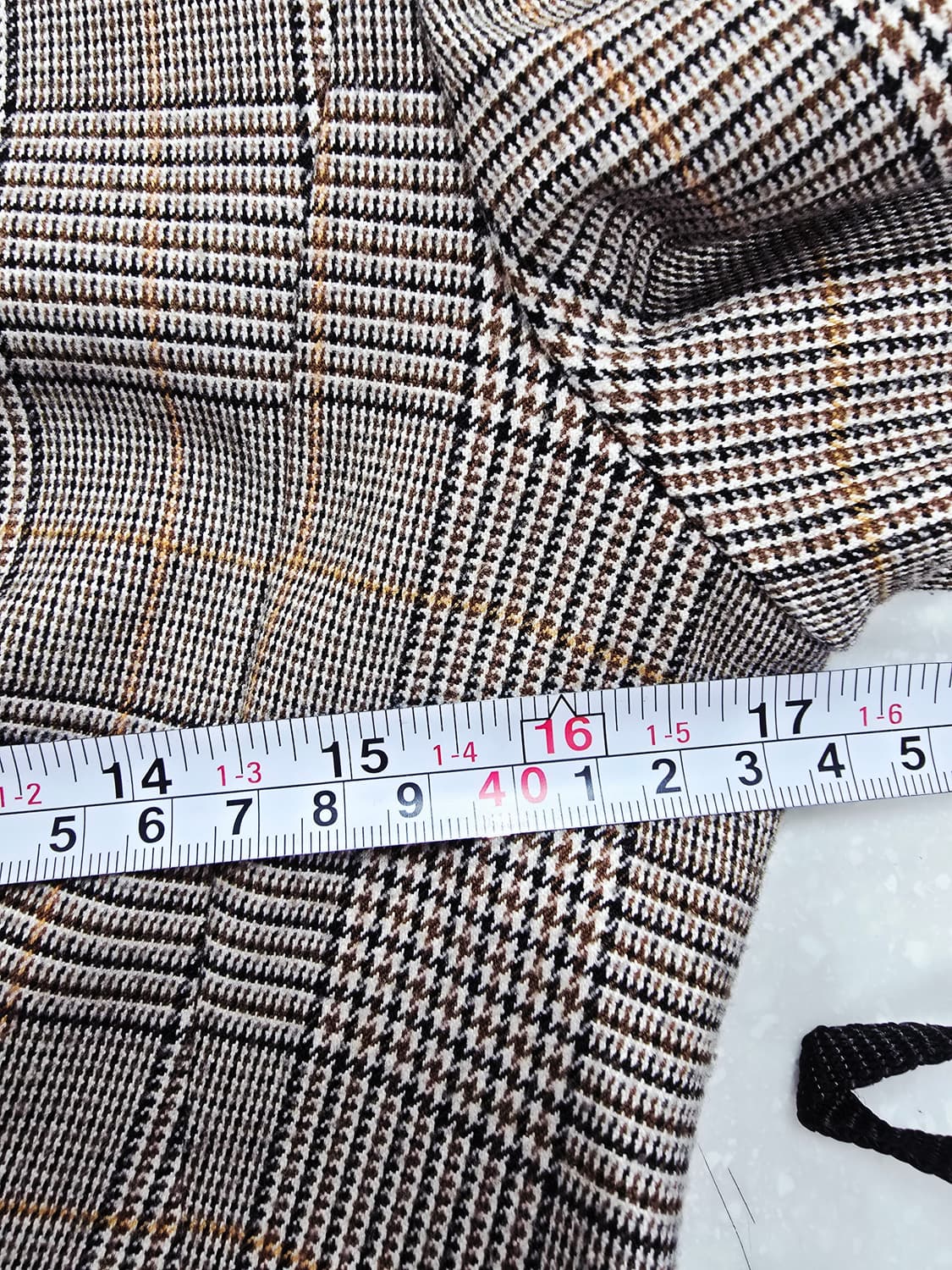 jj지고트 체크 리본 긴팔 플레어 원피스 상품이미지8