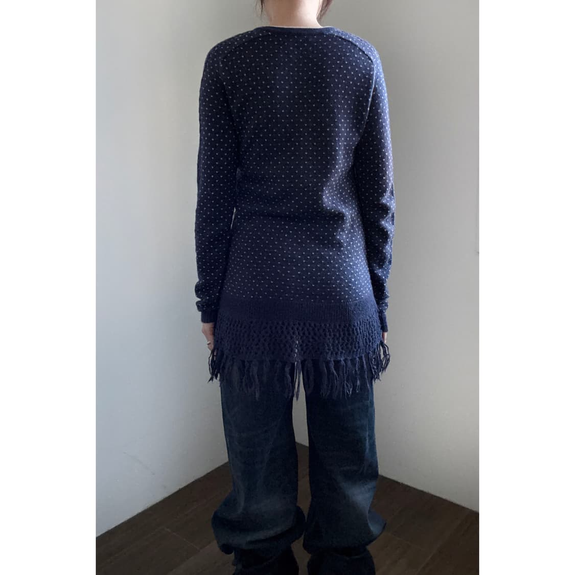 Maison Mihara Yasuhiro Fringe Knit 상품이미지3