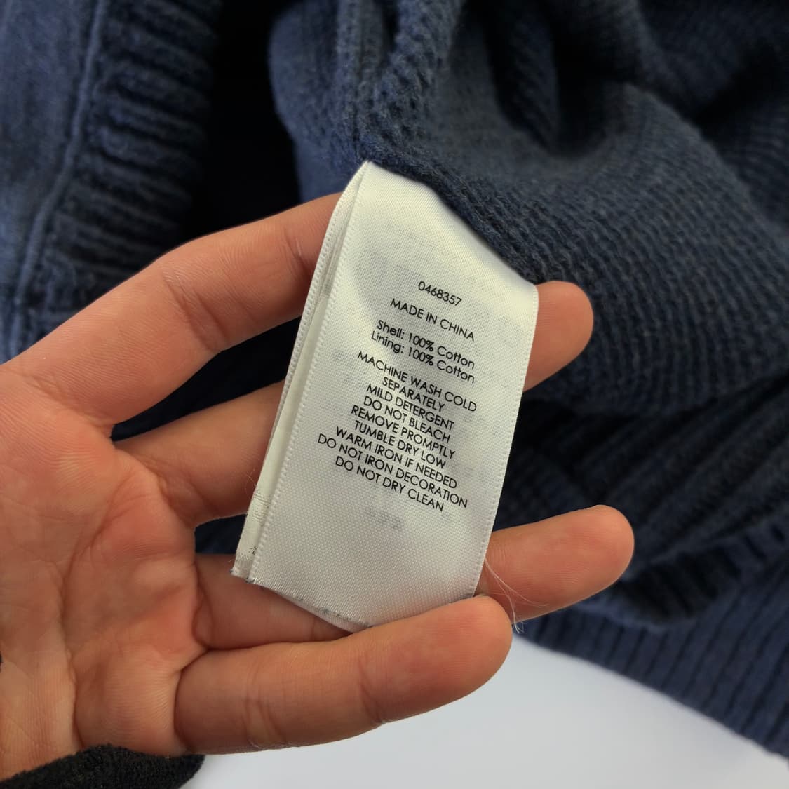 Polo  폴로 랄프로렌 코튼 엘보 레더 패치 숄카라 니트 상품이미지6