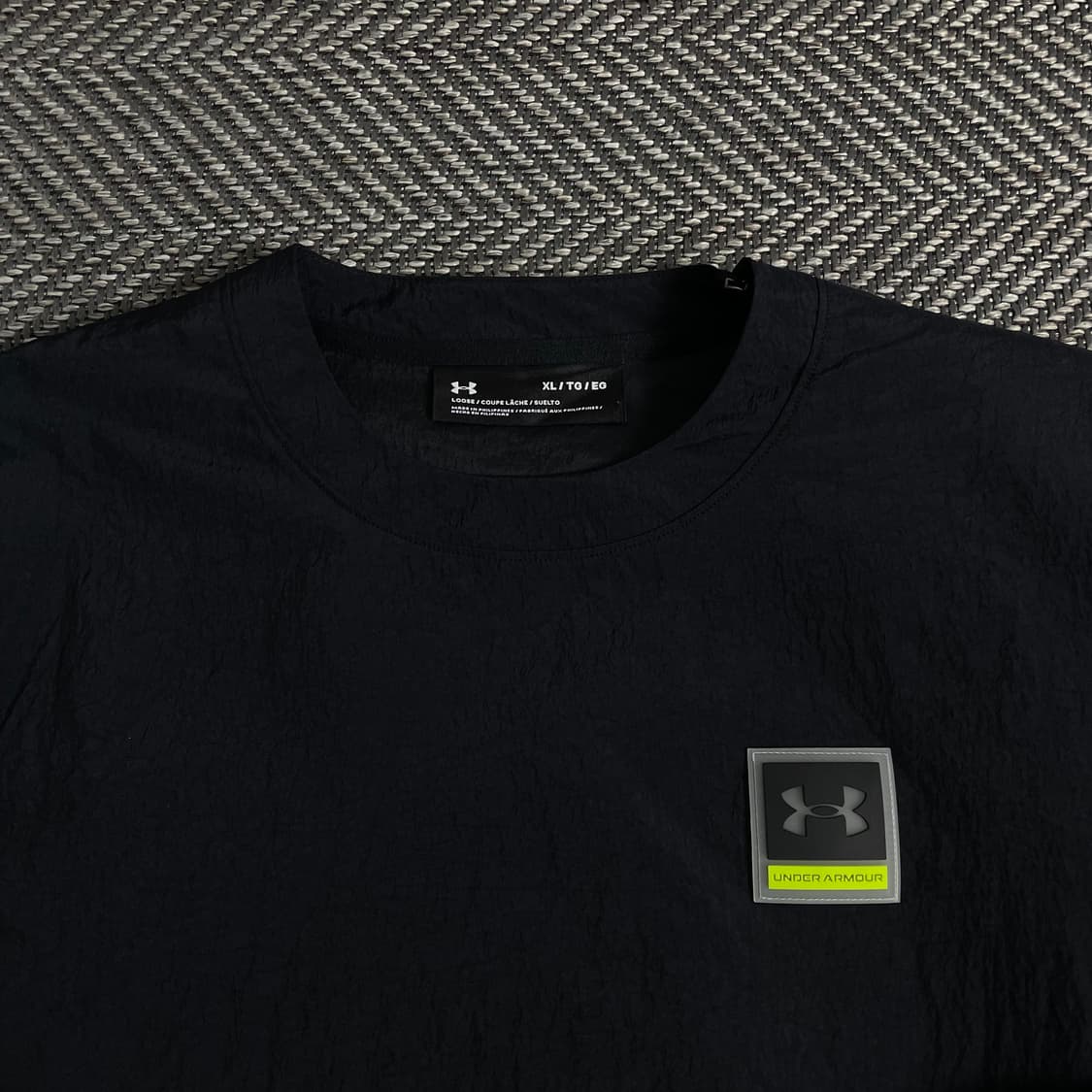 언더아머 박스로고 나일론 우븐 웜업y 3335 상품이미지5