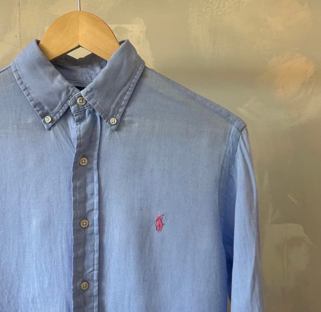 폴로 린넨 셔츠 커스텀핏 s 상품이미지3