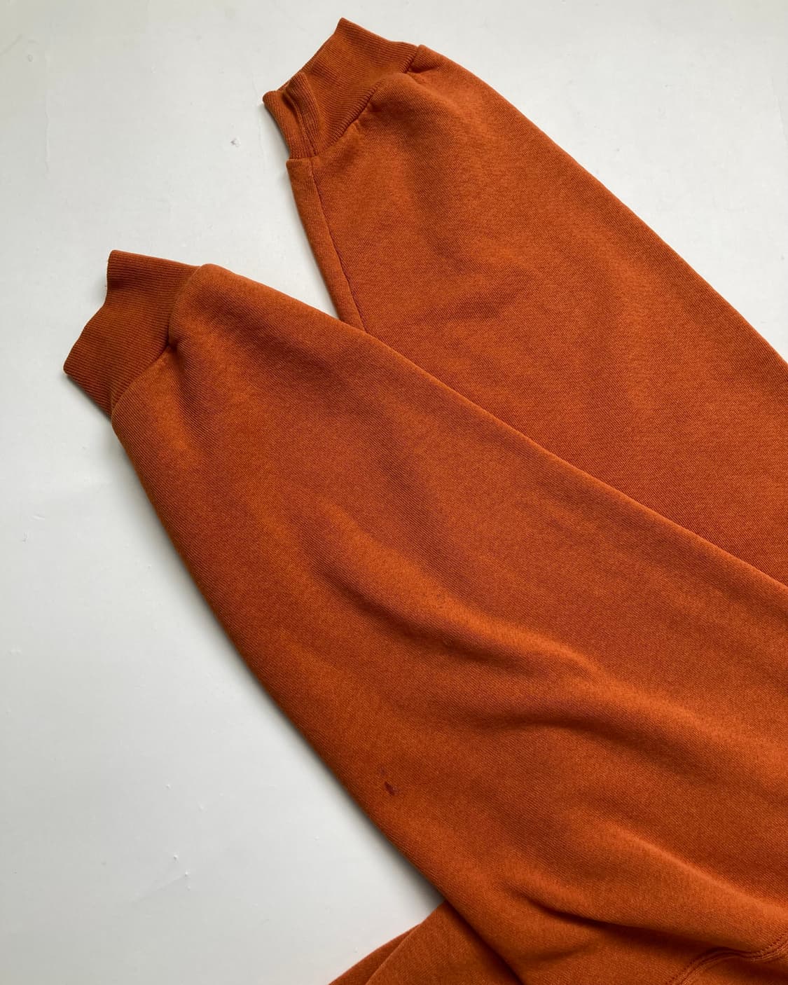 90s Russell Zip Up Hoodie (burnt orange) 상품이미지9
