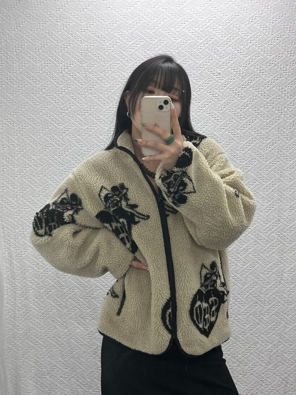 에스이오 레트로 러블리힙 양털 후리스 자켓 1 C08940 상품이미지2