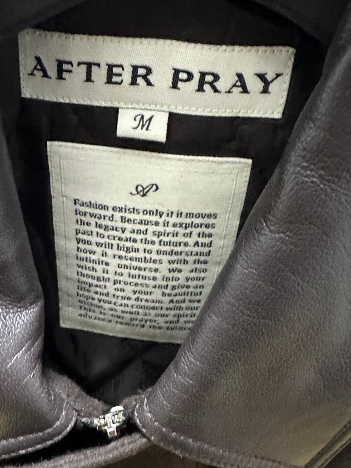 애프터프레이 럭스 사파리 자켓 브라운 색상 M 상품이미지4