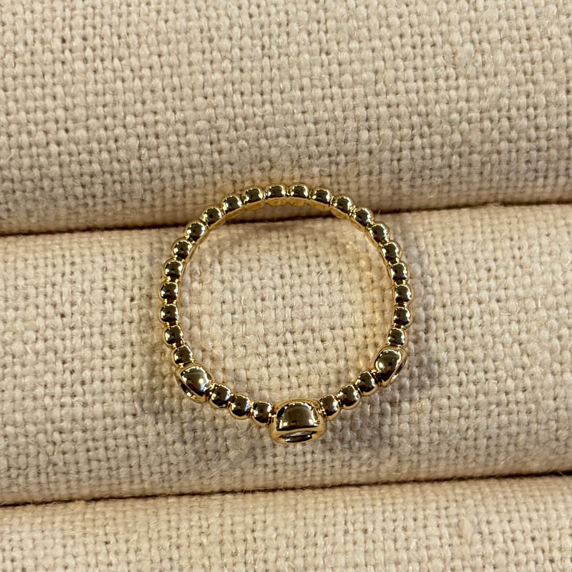 새상품 여성 신주 은도금 외계인 골드 반지 상품이미지4