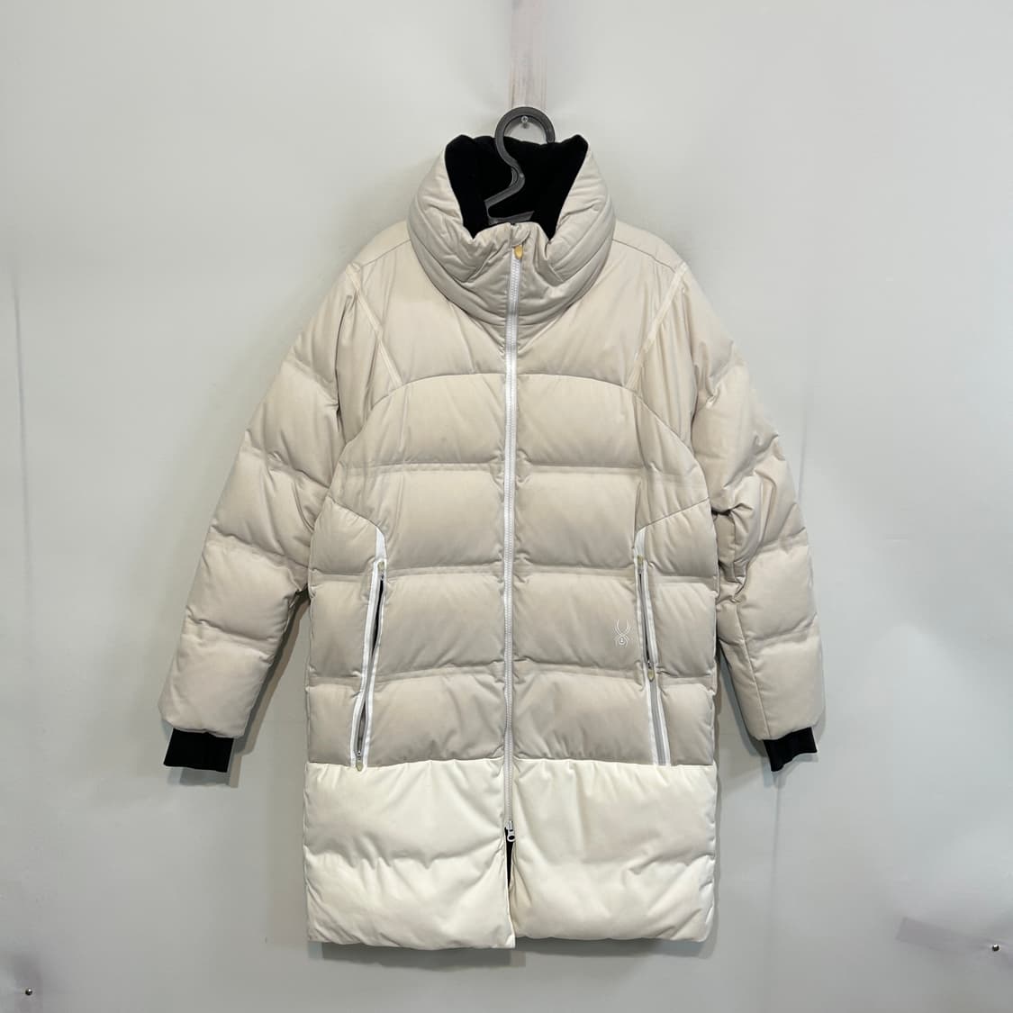 스파이더 여성 오리털 발열 롱패딩 상품이미지1