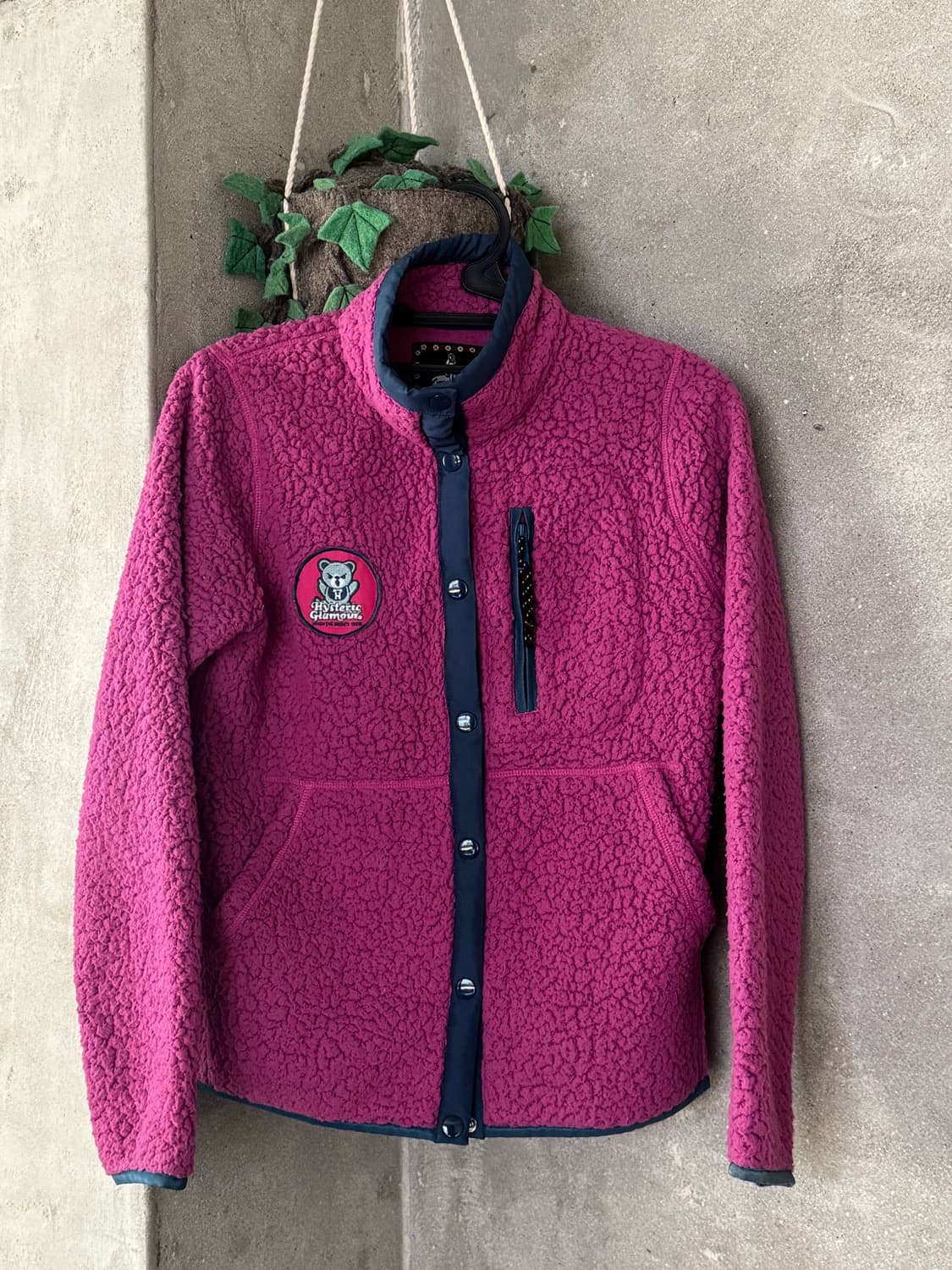 히스테릭글래머 퍽베어 플리스 자켓 상품이미지2