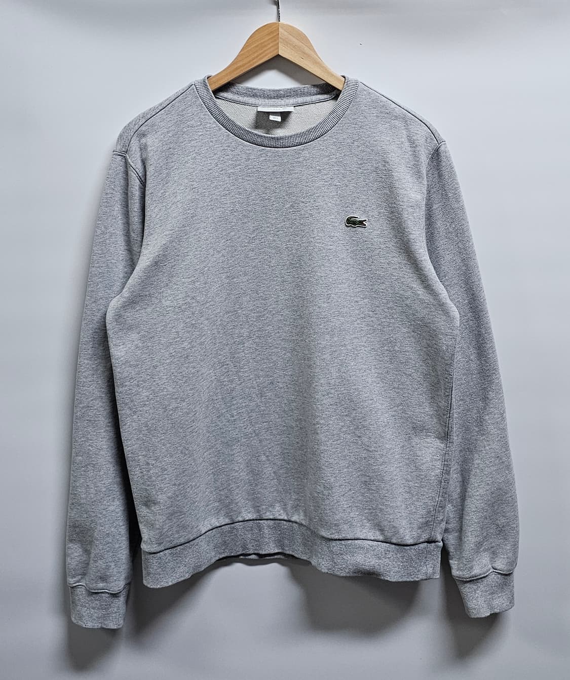 라코스테 맨투맨 스웨트셔츠 회색 95 상품이미지1