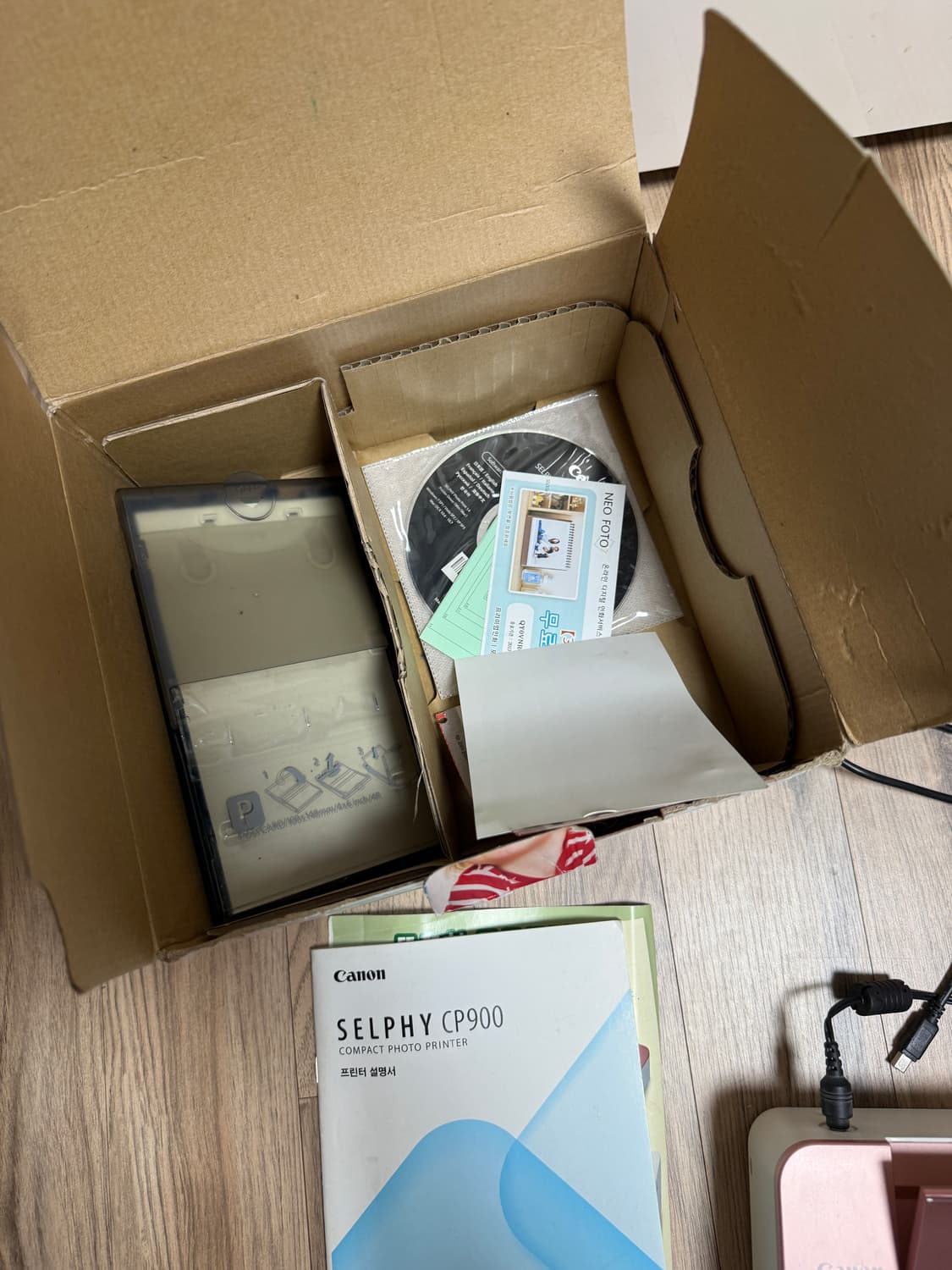 캐논 셀피 CP900 핑크 포토프린터 상품이미지2
