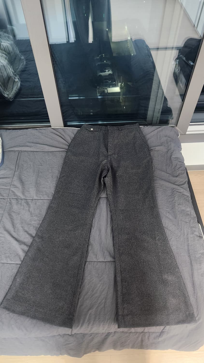 Stu office 24fw 슬랙스 그레이 상품이미지1