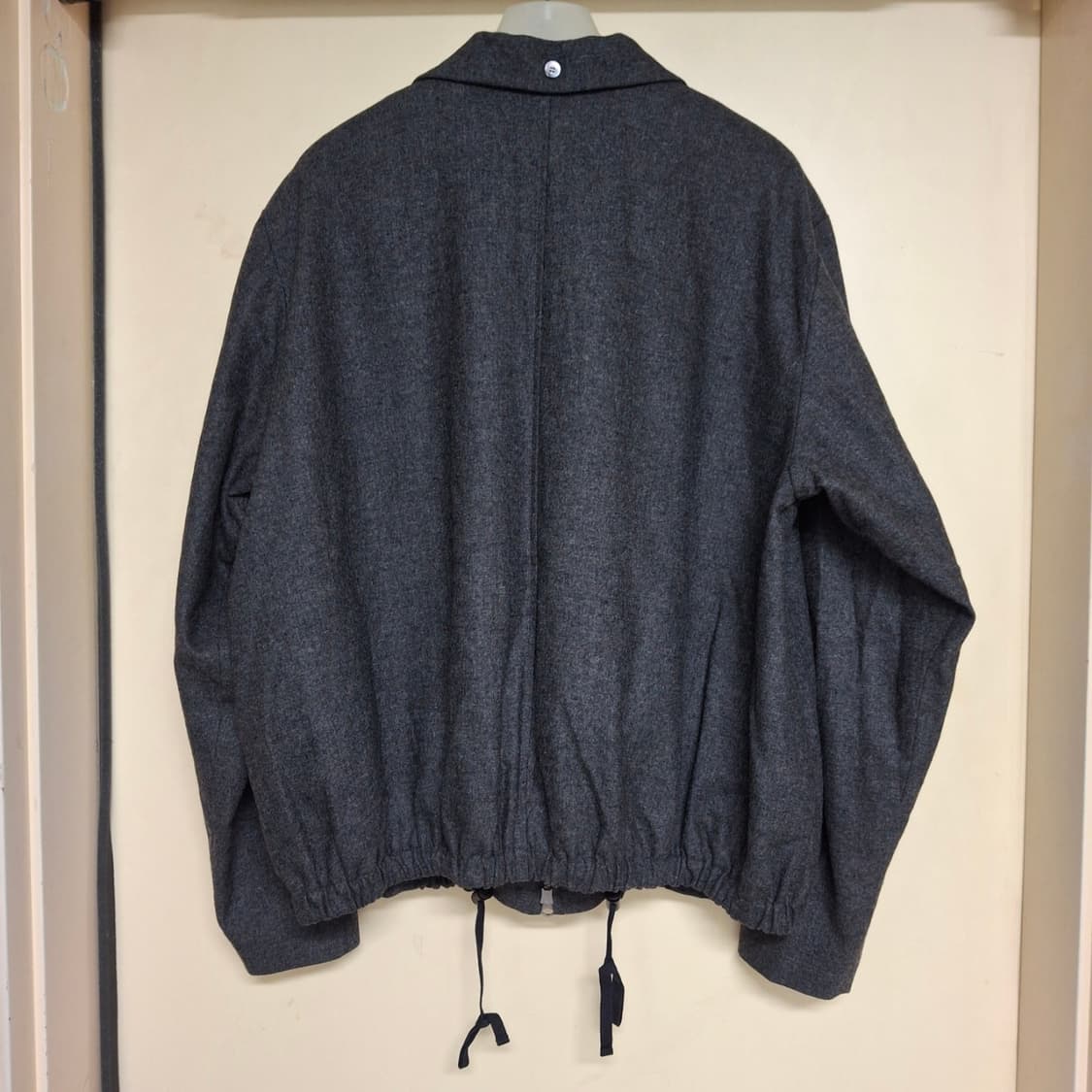 [2] 아워셀브스 파인울 릴렉스드 블루종 차콜 그레이 상품이미지3