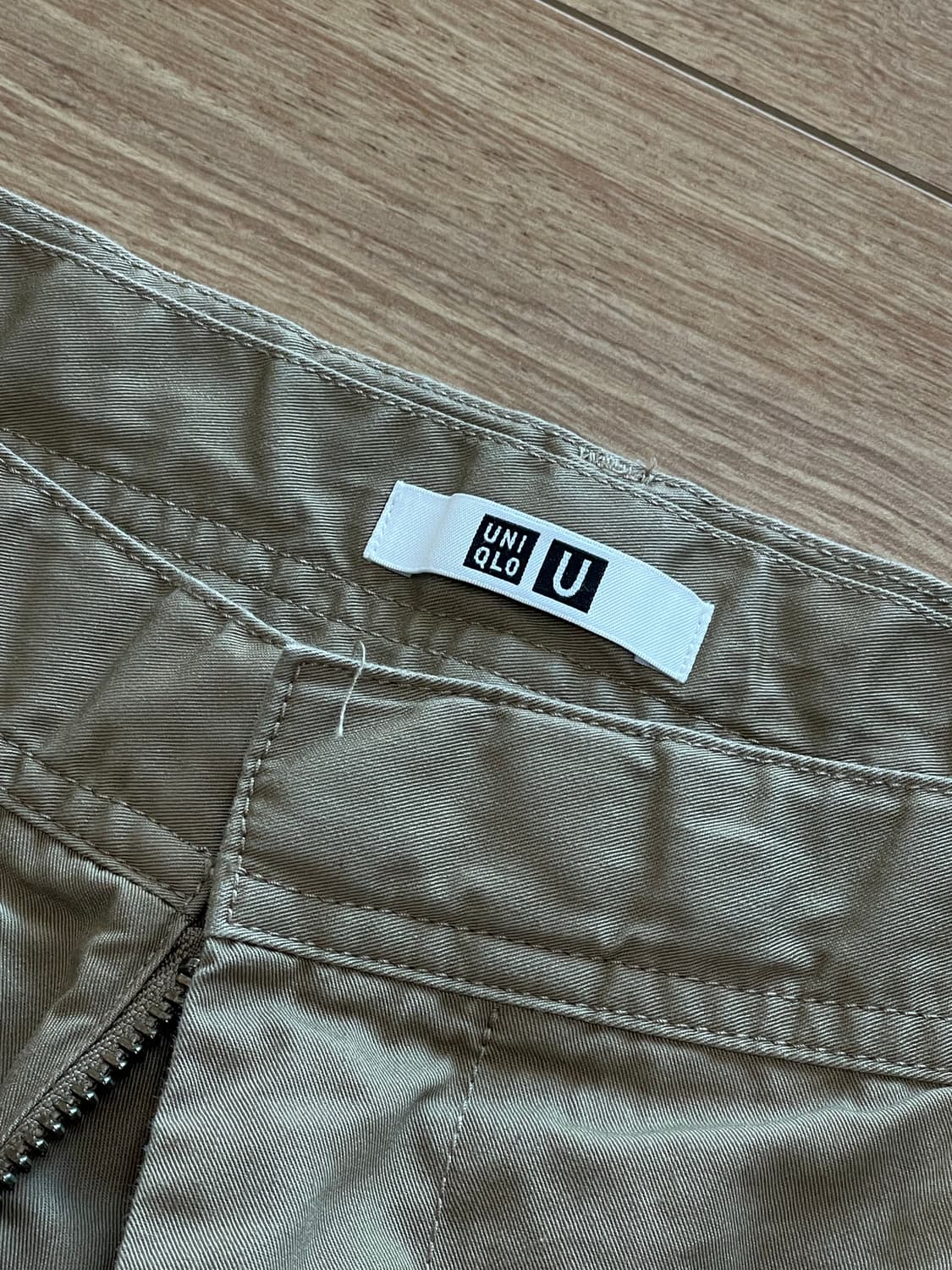 유니클로 U 24SS 와이드 핏 치노팬츠 상품이미지3