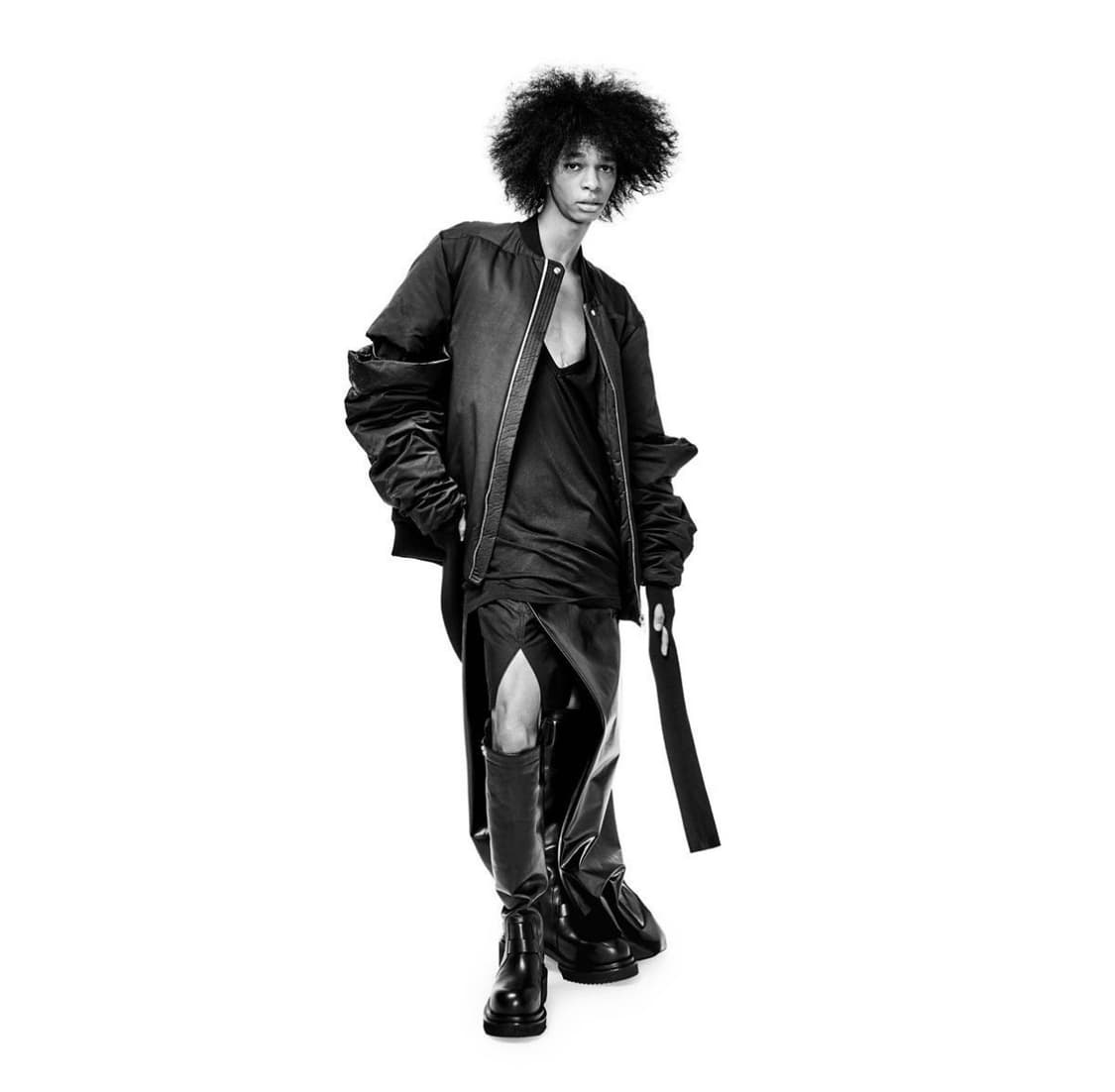 릭오웬스 풀온 보건 부츠 43 상품이미지4