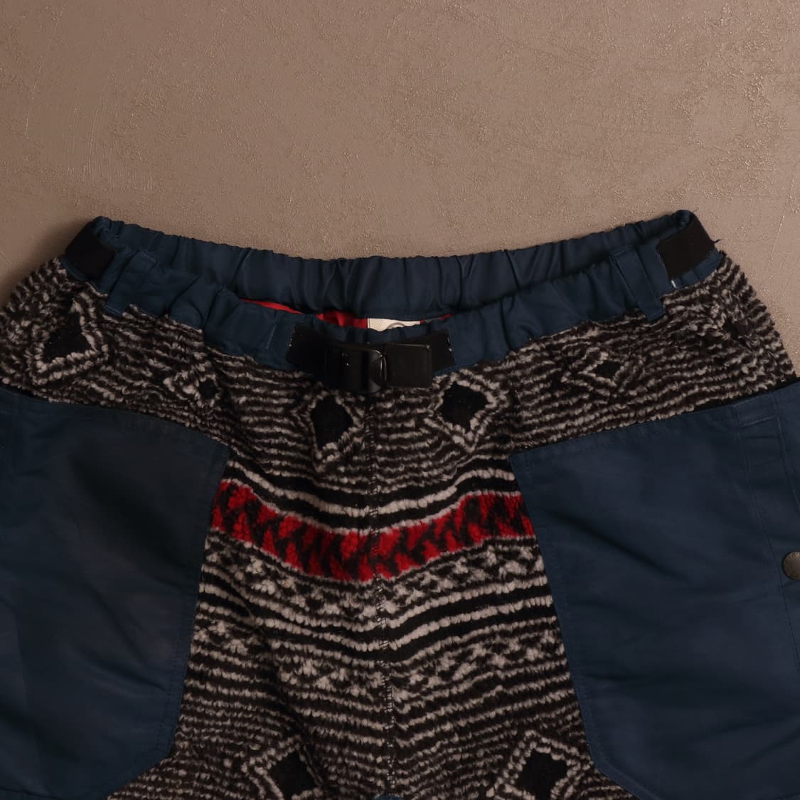 일본빈티지 후리스 에스닉 하프팬츠 A859 상품이미지2