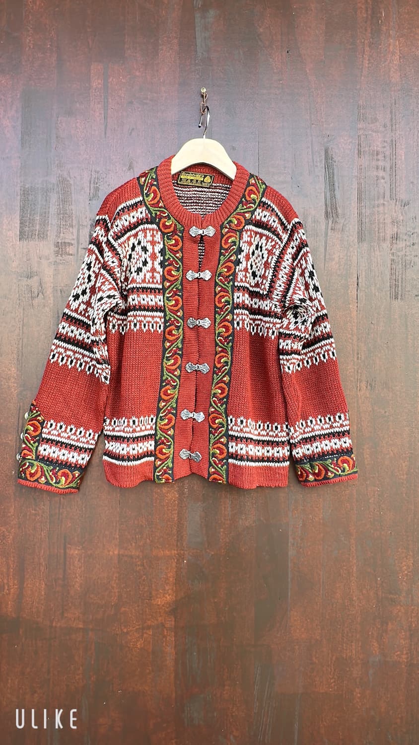 노르웨이 노르딕 퓨어뉴울 가디건 상품이미지2