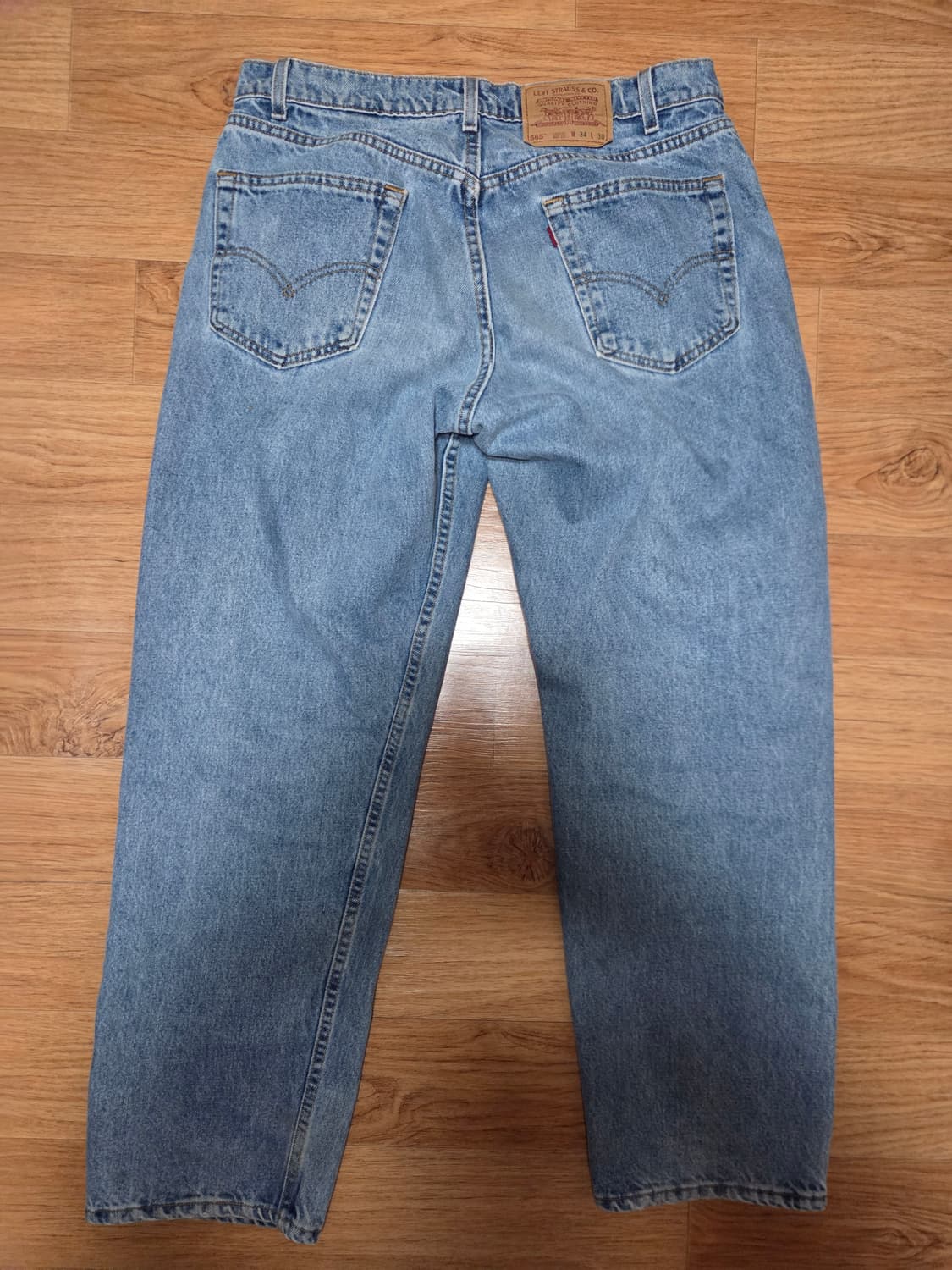 90s 리바이스 565 made in usa 블랭크탭 상품이미지2