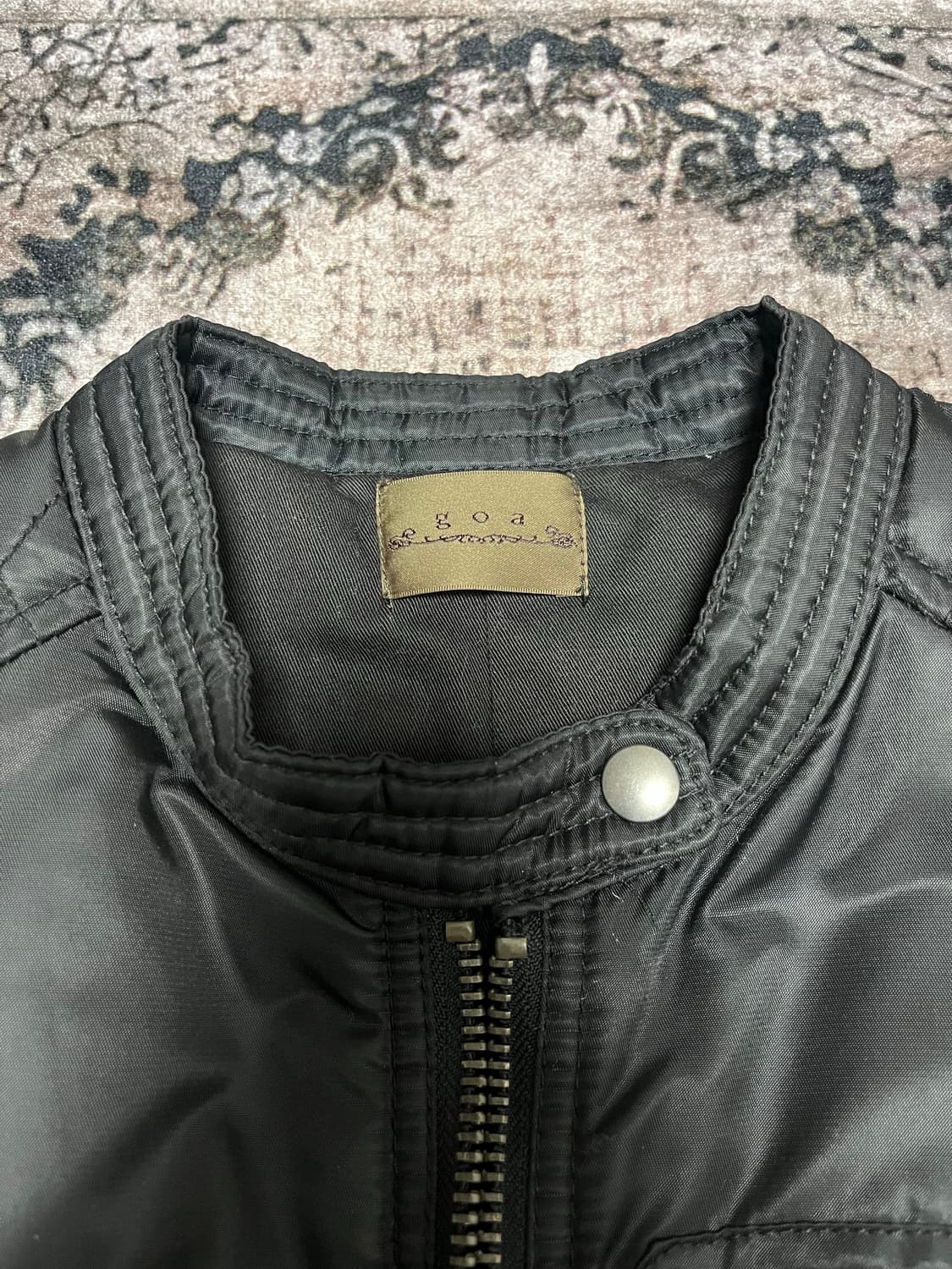 00s g.o.a 고아 크롭 라이더 봄버 자켓 상품이미지7