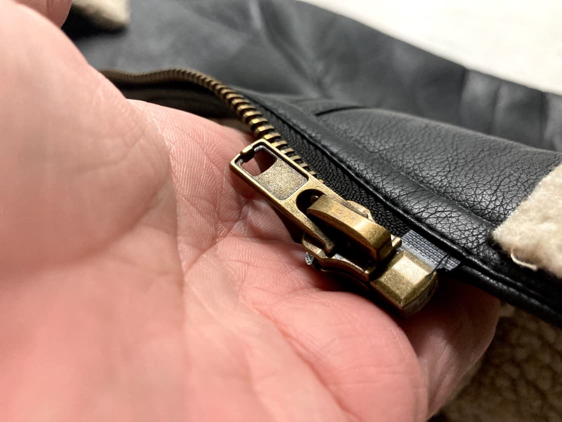 (거의 새것)레이건 Raygun 무스탕 100-105 상품이미지6