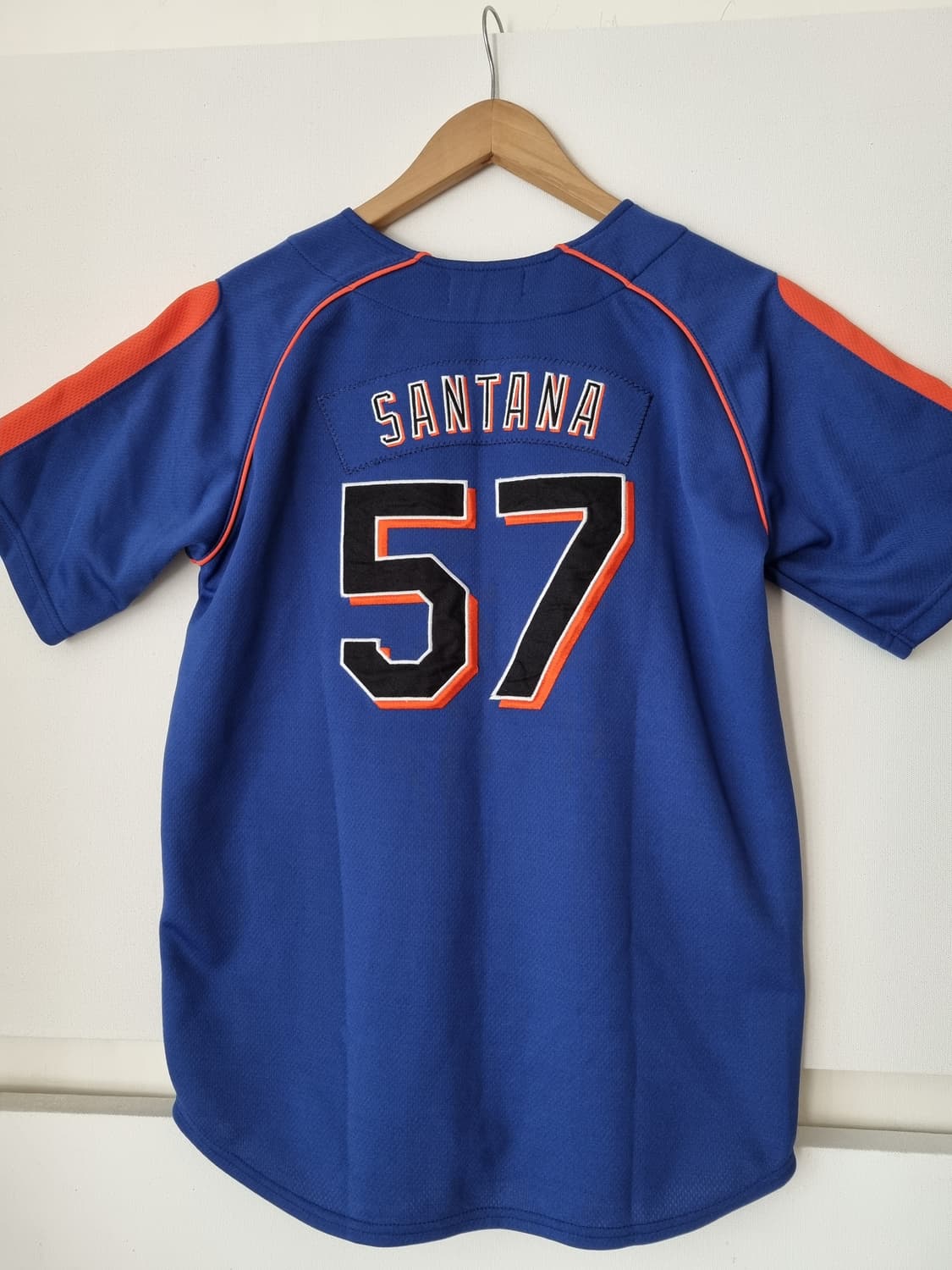 나이키 뉴욕 메츠 산타나 57번 야구 유니폼 상품이미지1