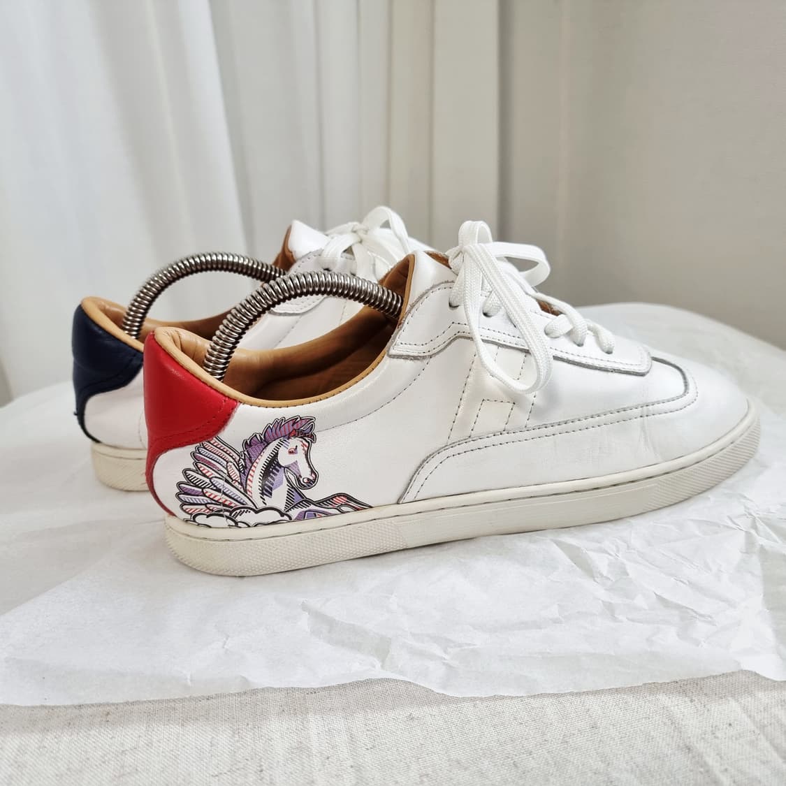 에르메스 퀵커 페가수스 팝 스니커즈 송아지가죽 운동화 (특별한정시즌모델) 상품이미지2