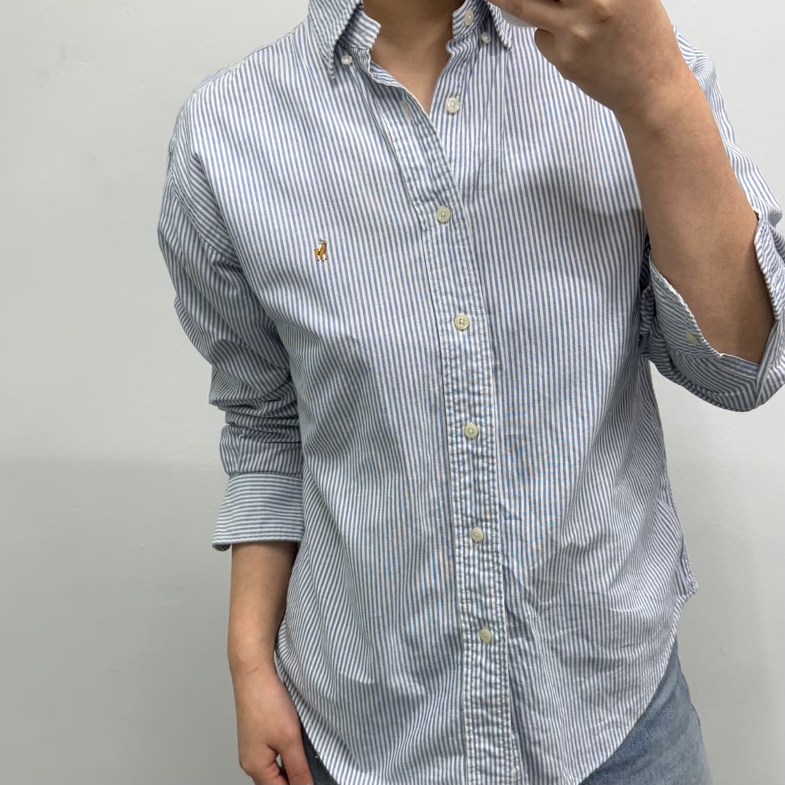 [8] 폴로 스트라이프 옥스포드 셔츠  상품이미지1