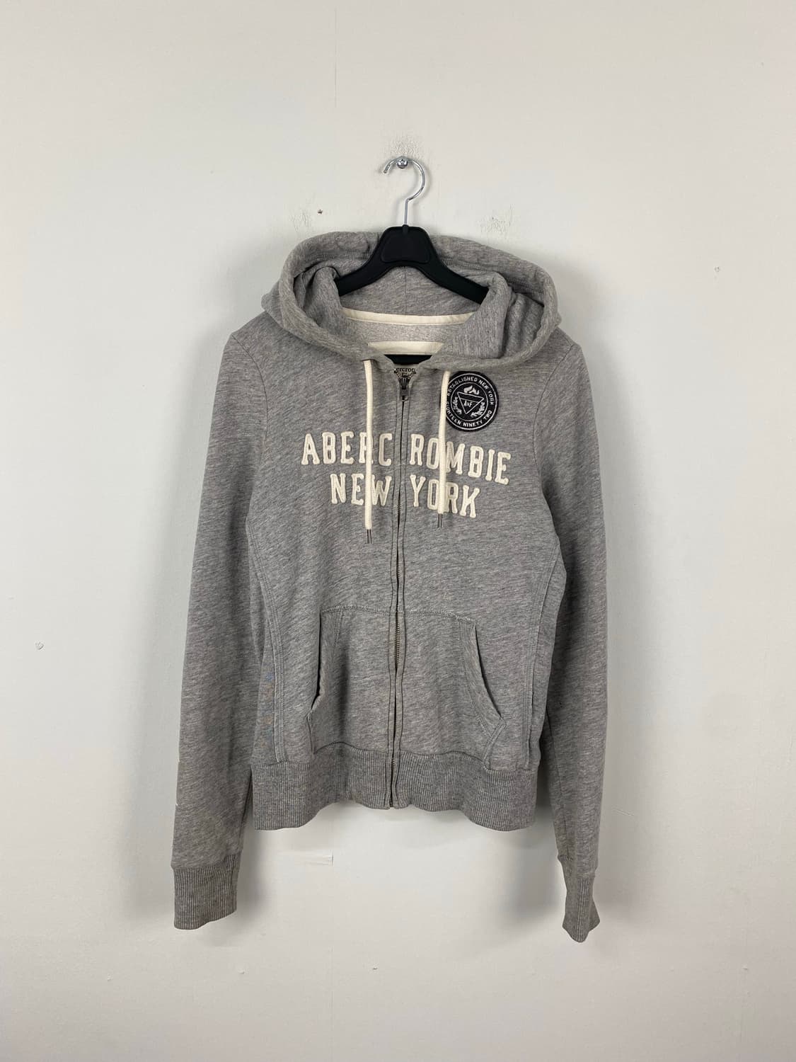 아베크롬비 그레이 기모 후드집업 M <574> 상품이미지1