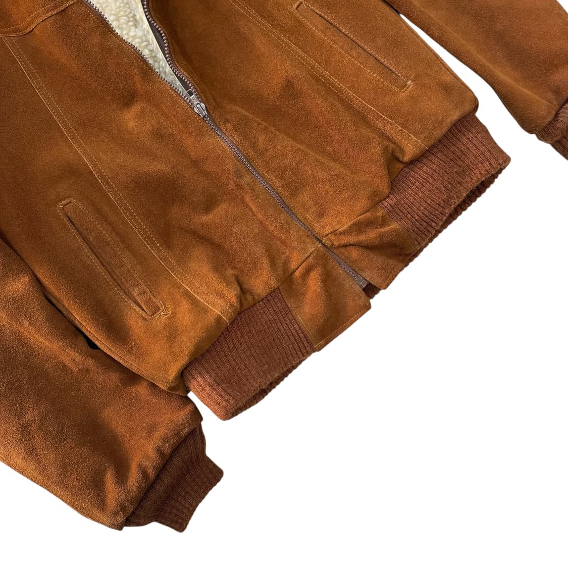 [100] 70’s Sears 레더 스웨이드 후드 자켓 상품이미지4