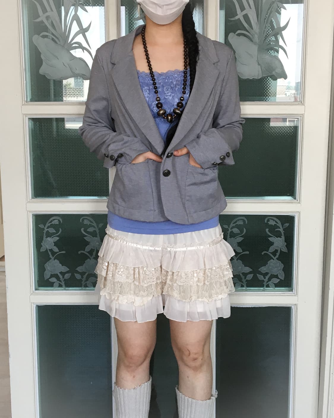 Lace point sleeveless 상품이미지6