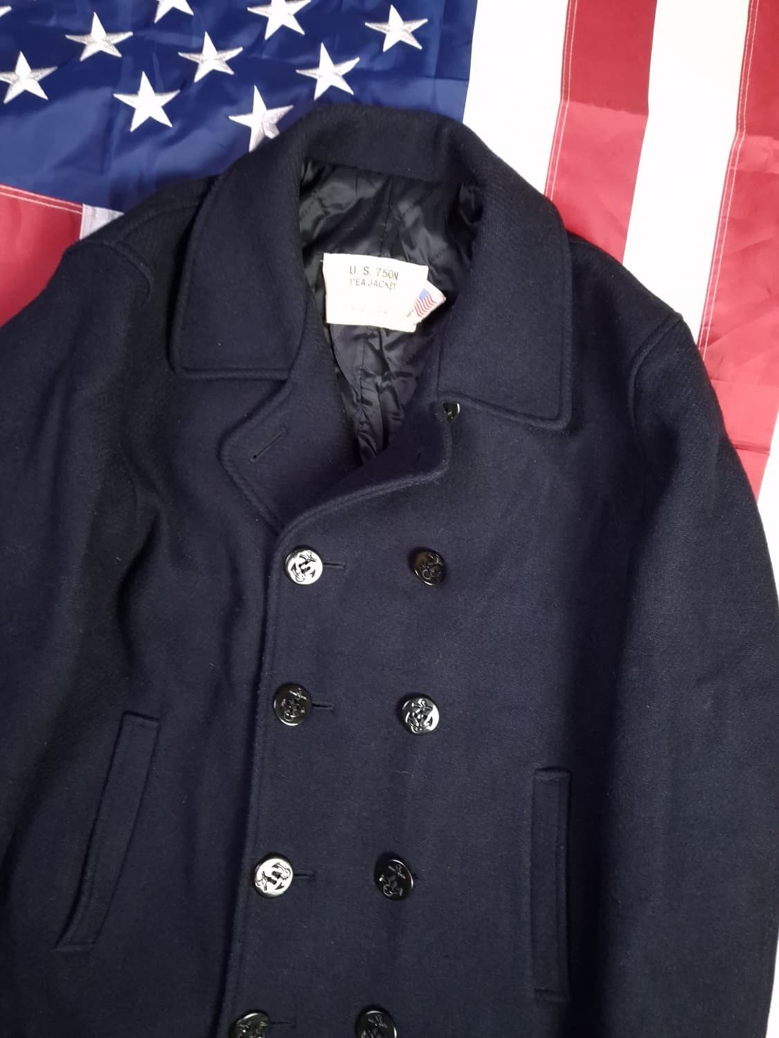 밀리터리 미해군 TYPE 울 더플 피코트 상품이미지2