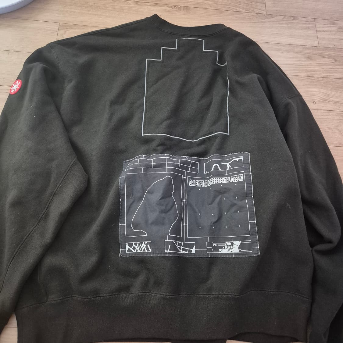 23SS 시즌 카브엠트 맨투맨 블랙 상품이미지5