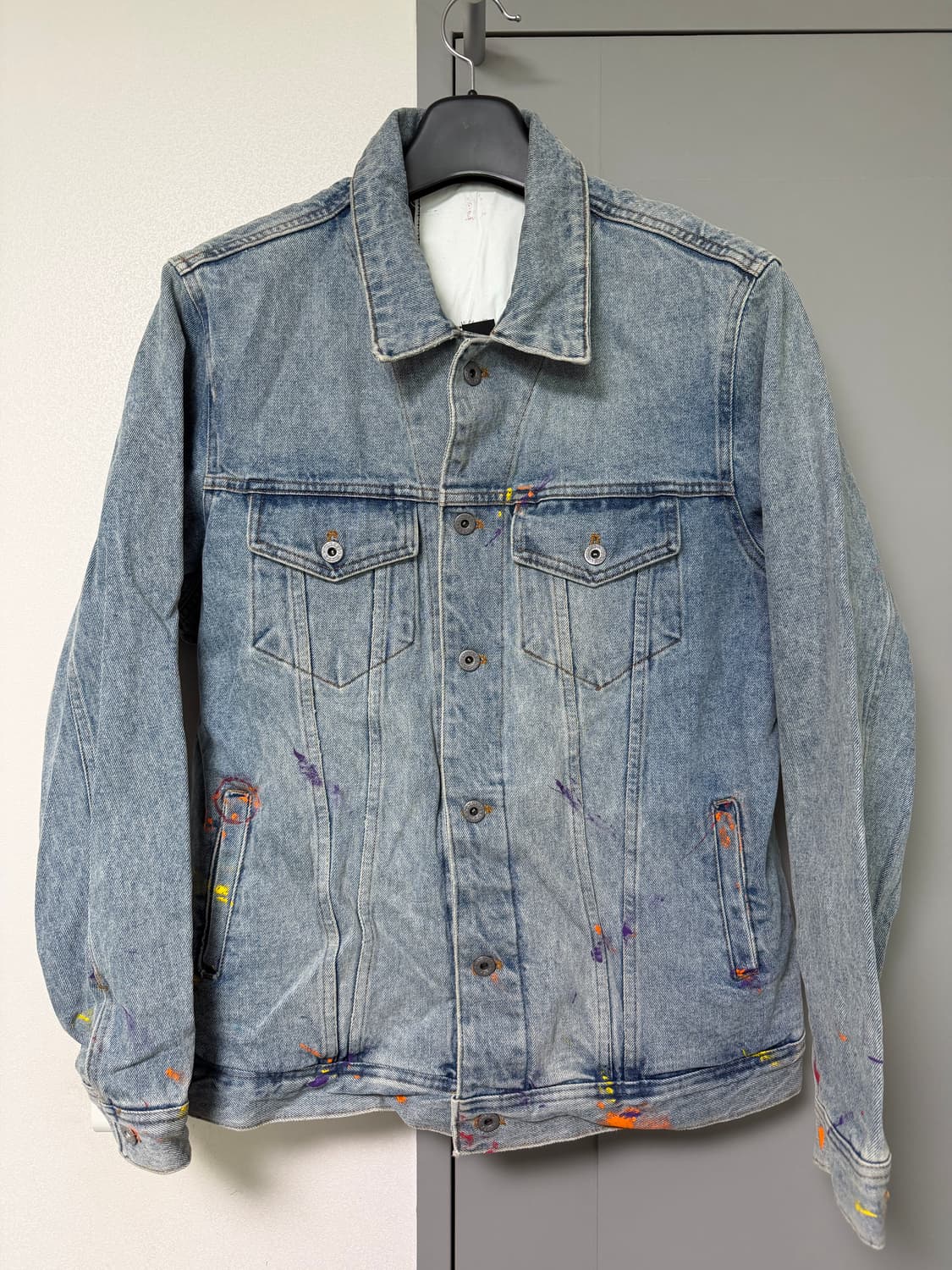 블랙아웃 데님자켓 상품이미지1