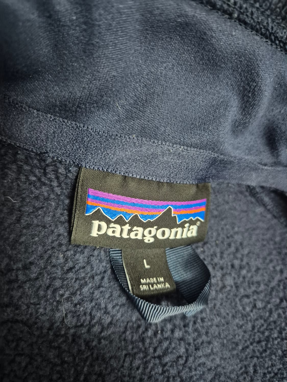 파타고니아 집업 후리스 사이즈 L 95-100 판매합니다 상품이미지2