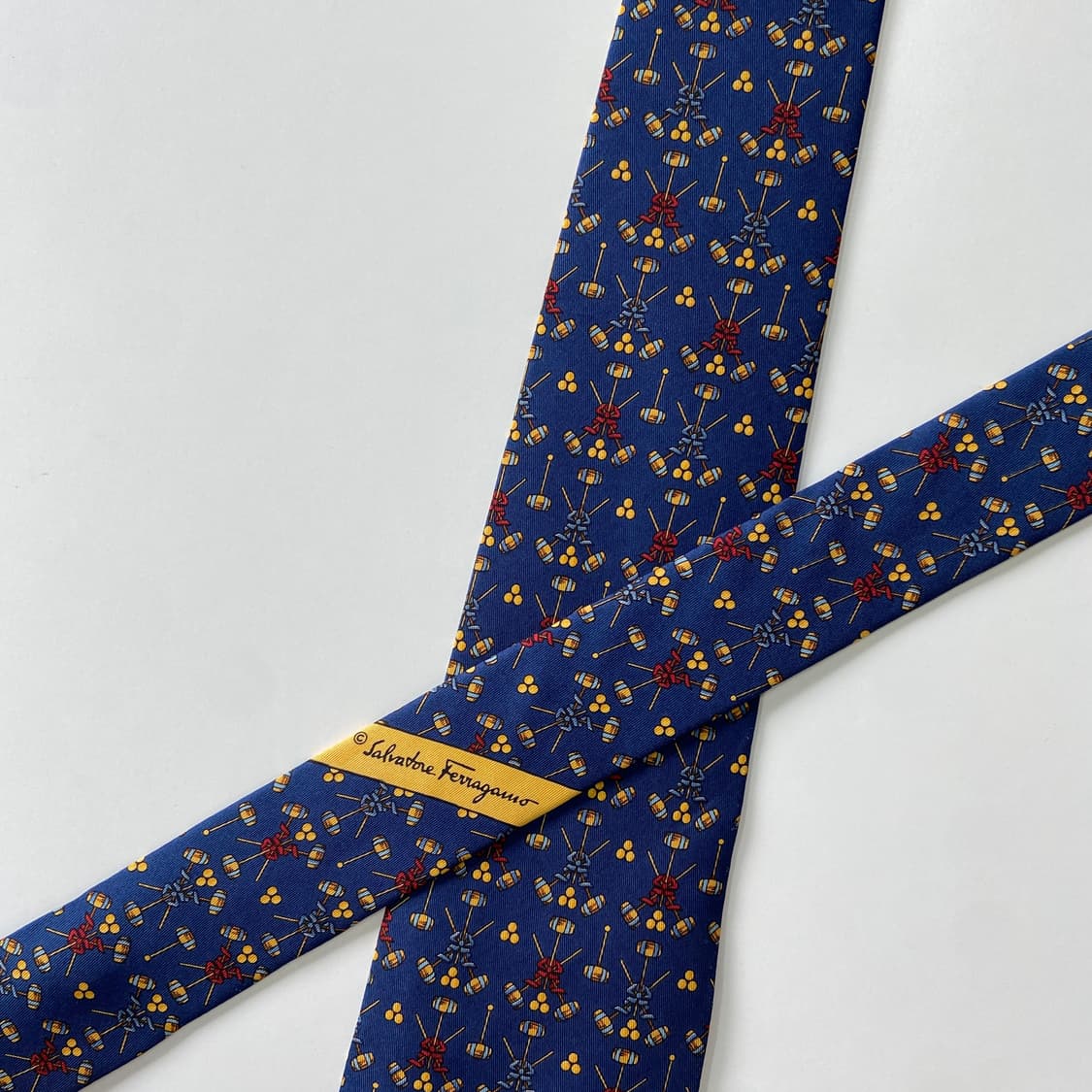 페레가모(Ferragamo) 명품 정품 넥타이 상품이미지4