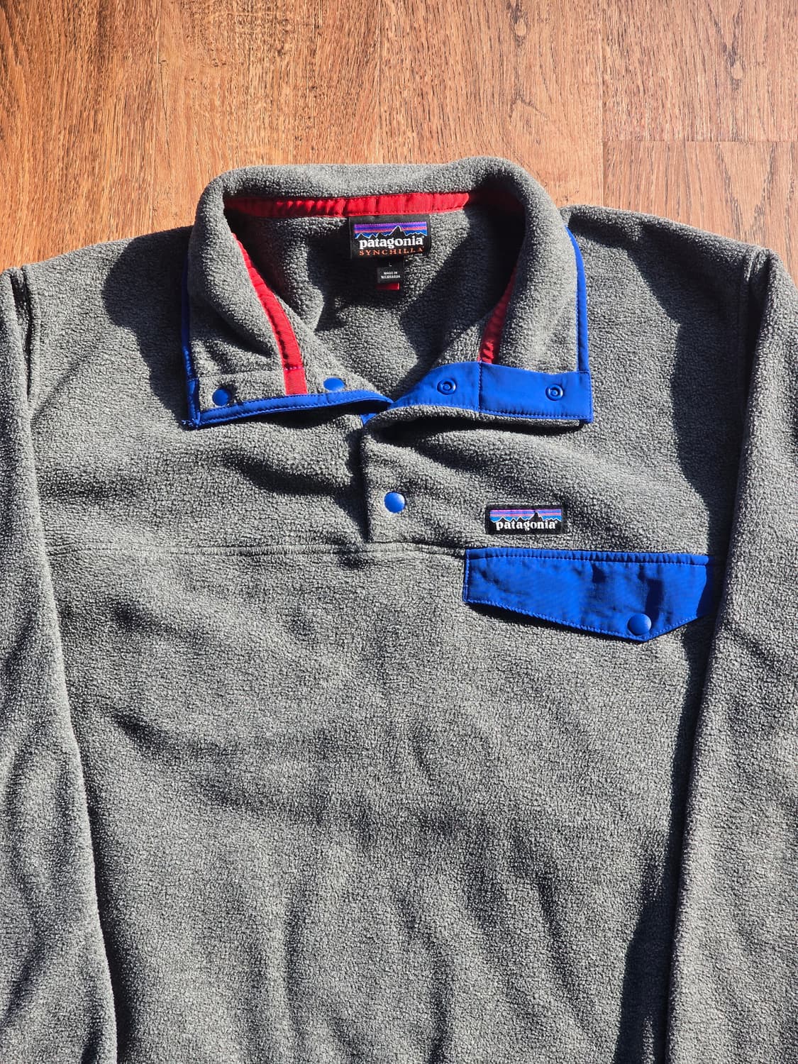 파타고니아 신칠라 스냅티 니켈블루 L 라이트웨이트 상품이미지1