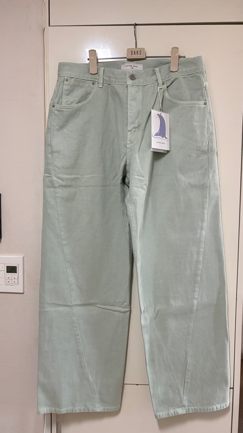 (새상품) 애프터프레이 와이드 데님팬츠 L 상품이미지8