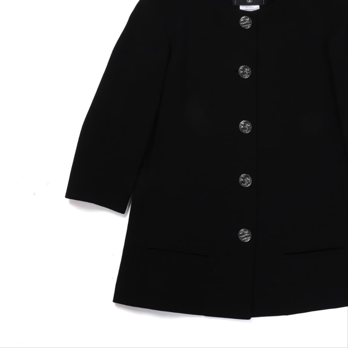  Chanel Silk Collarless Evening Jacket  상품이미지3