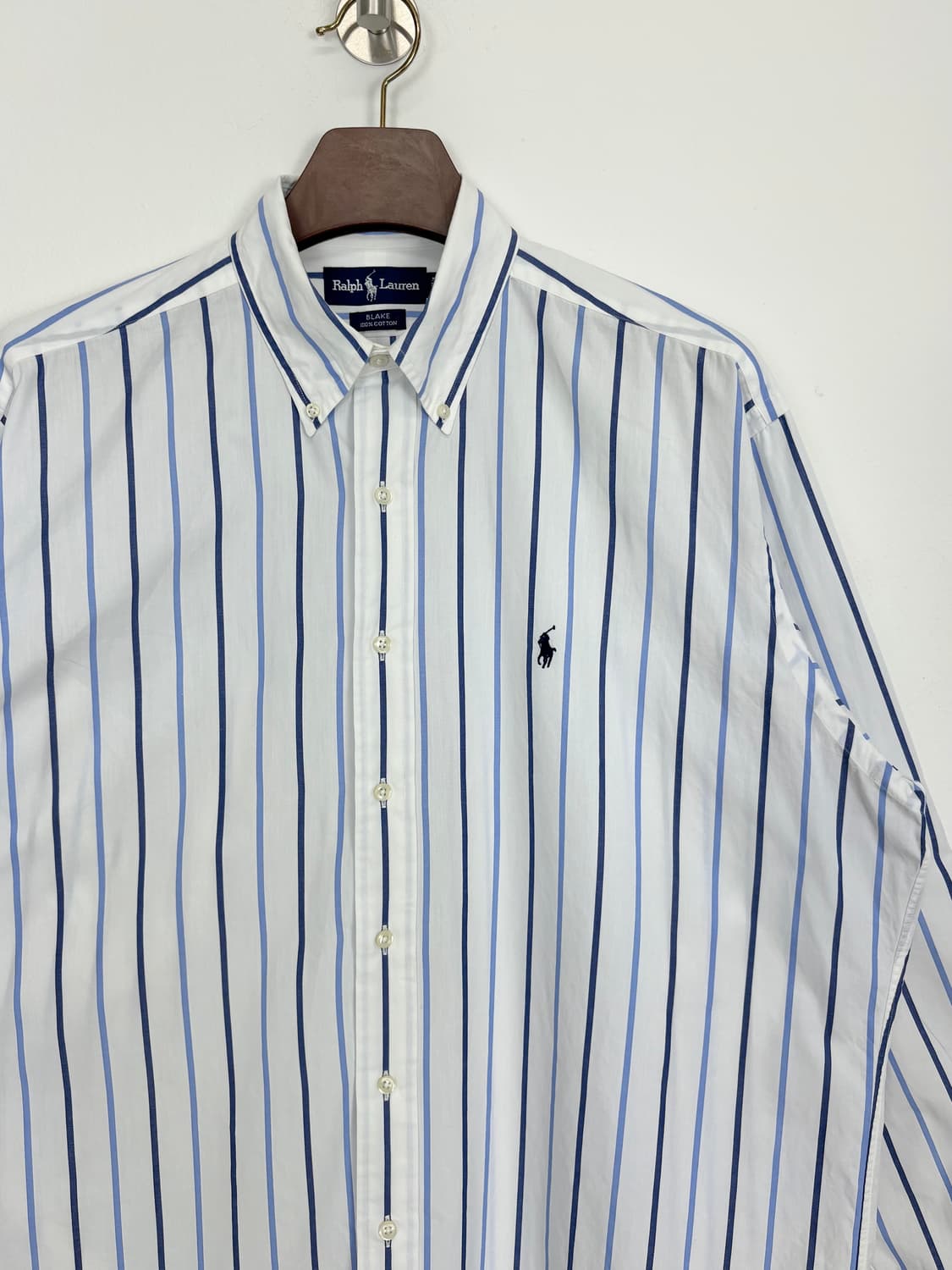  [4XL]POLO폴로 블루포니 블루네이비 스트라이프 셔츠 상품이미지2