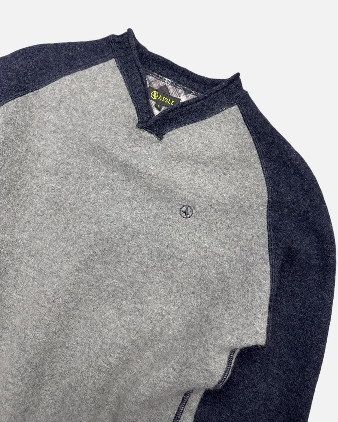 AIGLE logo raglan wool knit 상품이미지3