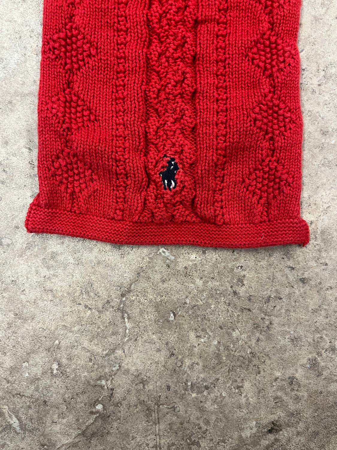 폴로 랄프로렌 머플러 레드 #csz3035 상품이미지9