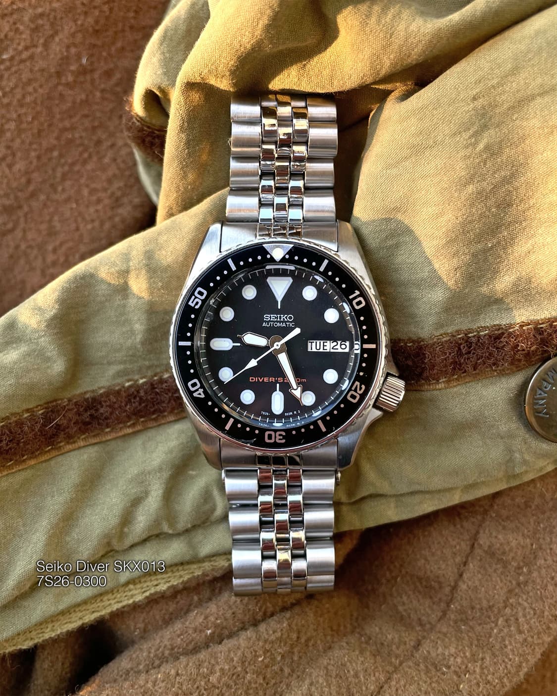 세이코 다이버 SKX013 7S26-0300 빈티지 시계 상품이미지1