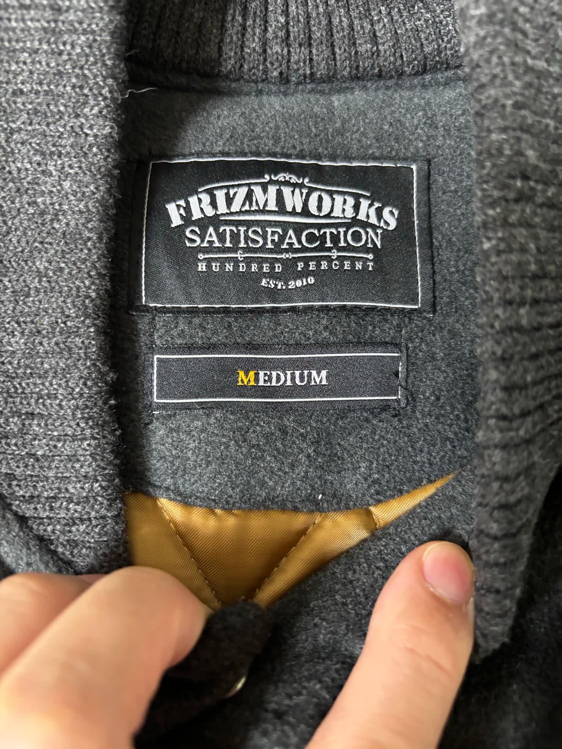 프리즘웍스 울 바시티자켓  상품이미지3