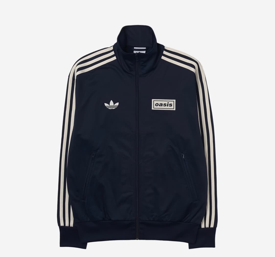 아디다스 x 오아시스 투어 파이어버드 트랙 탑 나이트 인디고 상품이미지1