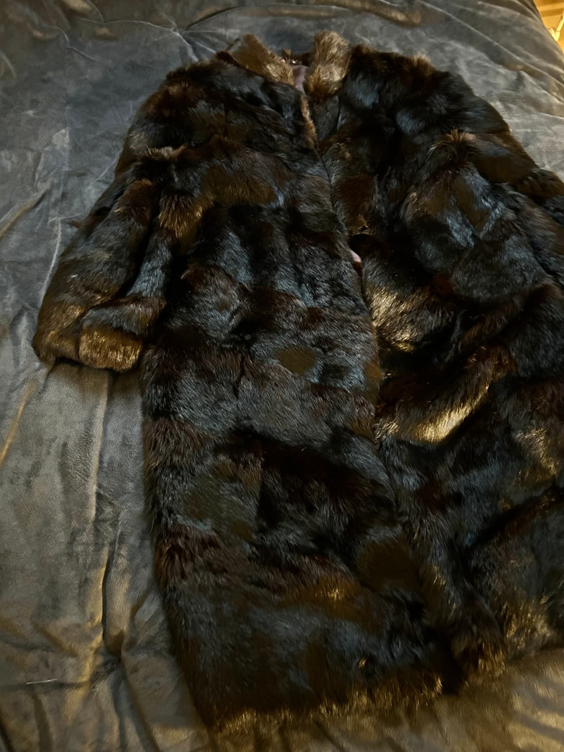 Fox Fur Over Fit Coat 상품이미지2