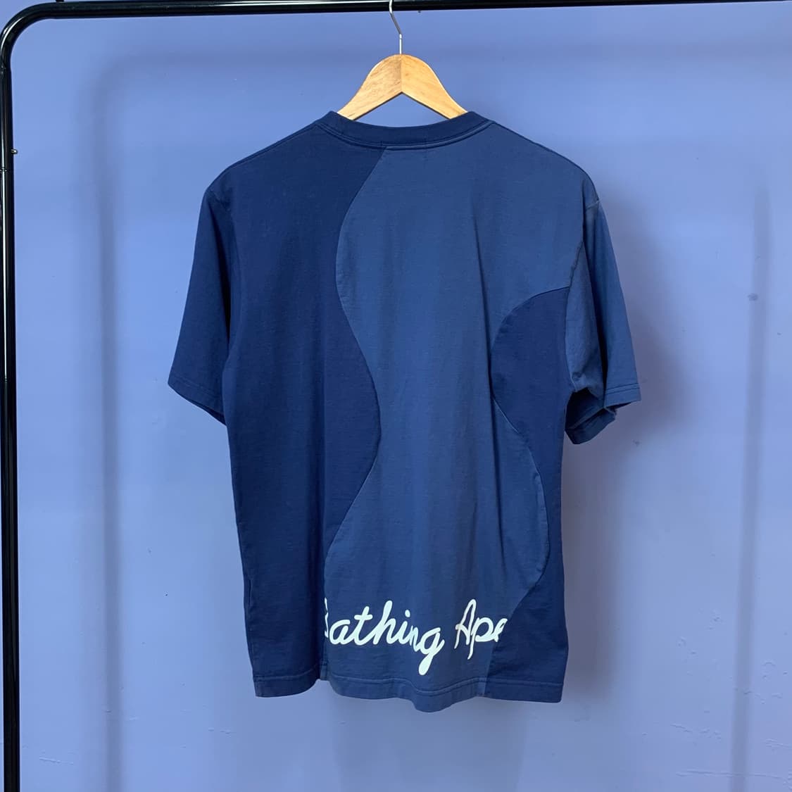 베이프 로고 레터링 반팔 상품이미지2