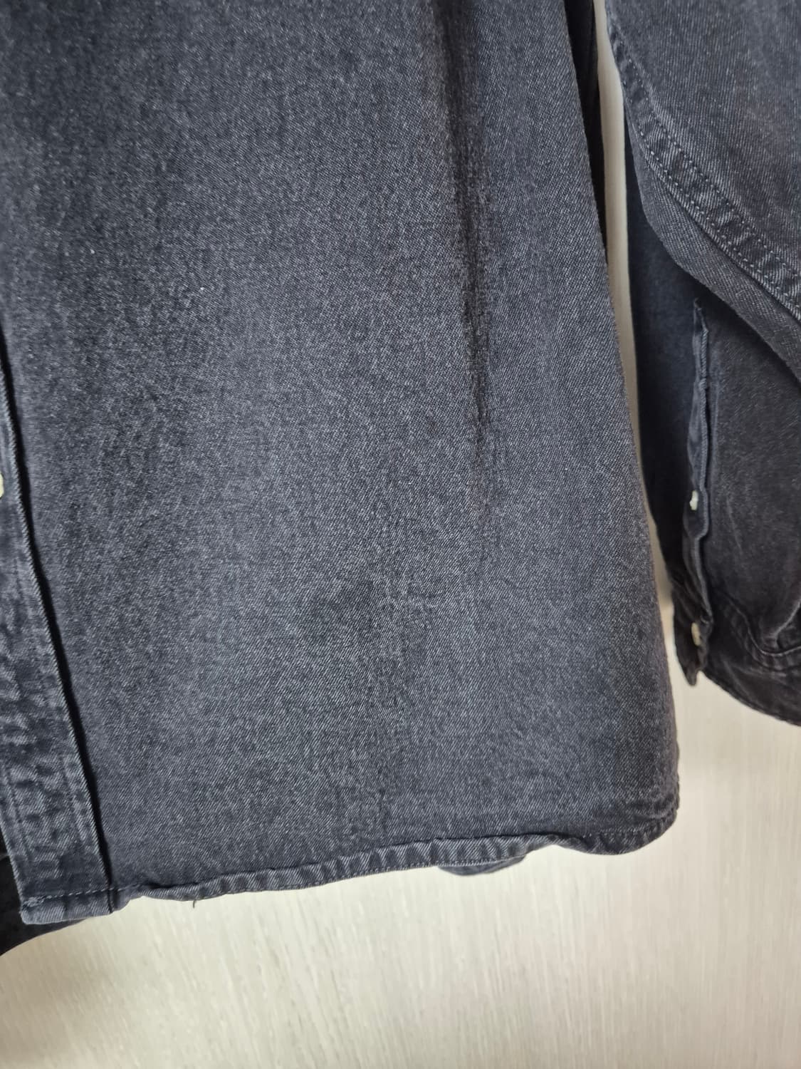 디스이즈네버댓 셔츠 청남방 M 상품이미지5